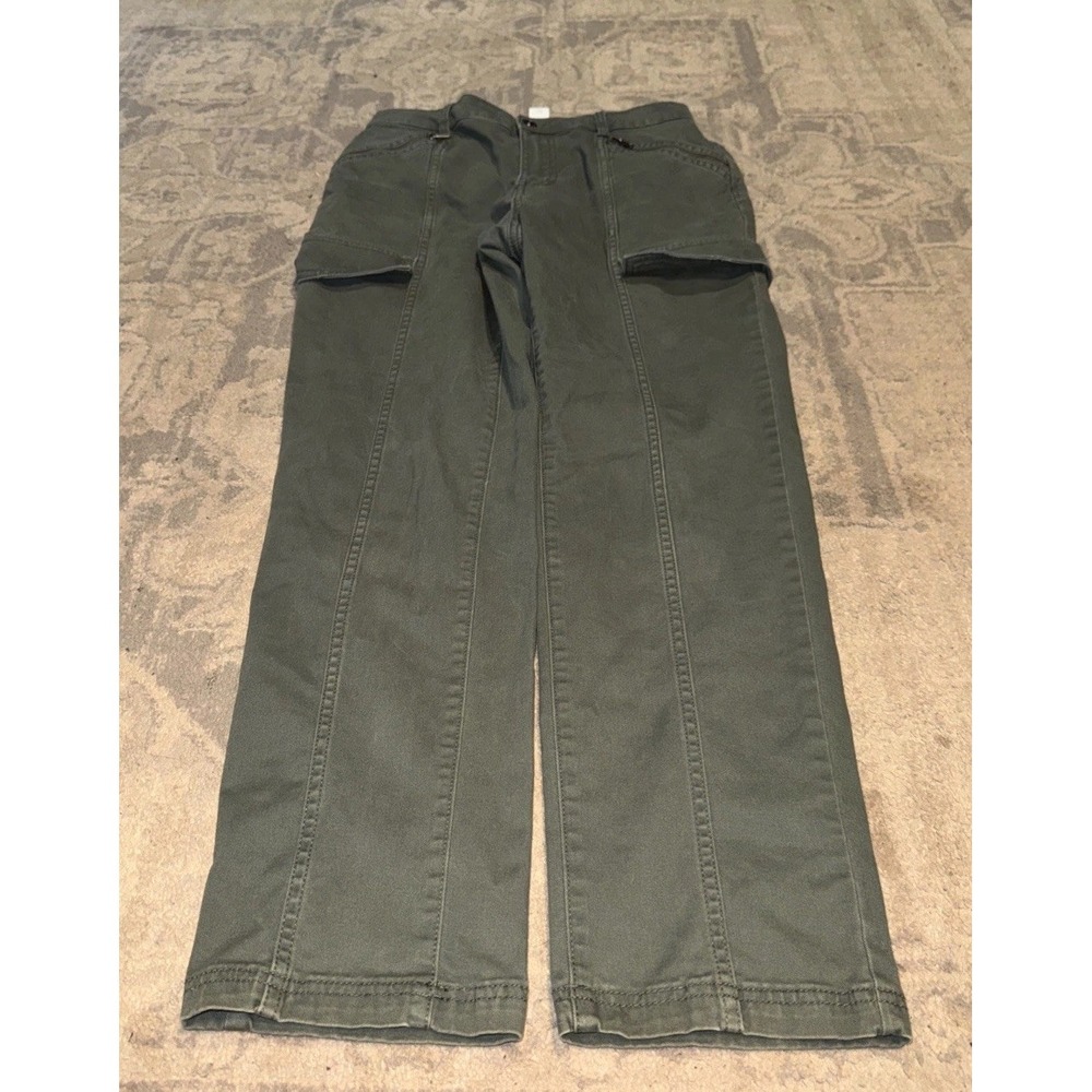 H&M Army Green Utility Cargo Pants Womens Size‎ 6